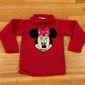 Disney Minnie Mouse Vintage Knit Turtleneck Sweater